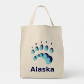 ポーラベアポープリント トートバッグ (裏面)