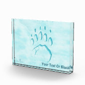 ポーラベアポープリント フォトブロック (右)