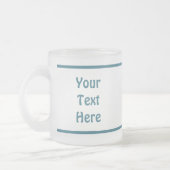 ポーラベアポープリント フロストグラスマグカップ (左)