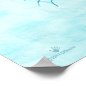 ポーラベアポープリント ポスター (角)