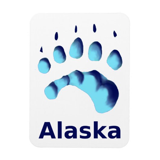 ポーラベアポープリント マグネット (縦)