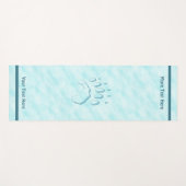 ポーラベアポープリント ヨガマット (正面(横))