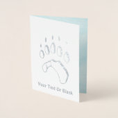 ポーラベアポープリント 箔カード (正面)