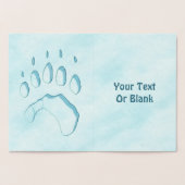 ポーラベアポープリント 箔カード (内部)