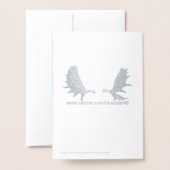 ポーラベアポープリント 箔カード (裏面封筒付き)