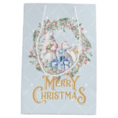 ポーラベアメリークリスマス抱き枕 ミディアムペーパーバッグ (裏面)