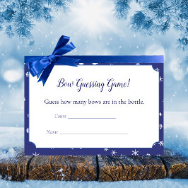 ポーラベア推測数 赤ちゃんシャワーゲーム