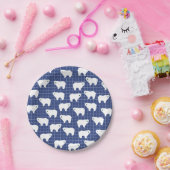 ポーラベア紙プレート ペーパープレート (パーティー)