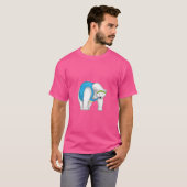 ポーラベア走フィットネス Tシャツ (正面フル)
