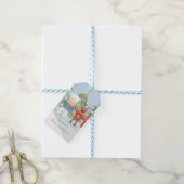 ポーラベア&トナディアブルーホリデーギフトラベル ギフトタグ (より糸付き)