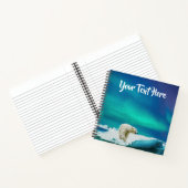 ポーラベア – 四角ノートブック ノートブック (内部)