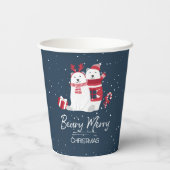 ポーラベーリーメリークリスマスID851 紙コップ (裏面)