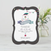 ポーラモダンベアクリスマス招待状ANYイベント 招待状 (スタンド正面)