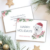 ポーラモダンベエレガントアーハッピーホリデーズビジネス シーズンカード