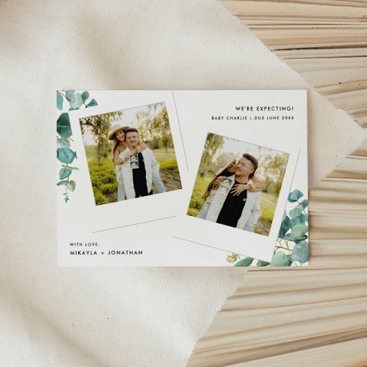 ポーラモダンロイド光水色フローラ妊娠 案内状
