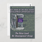 ポーラランド再開発 ポストカード (正面/裏面)