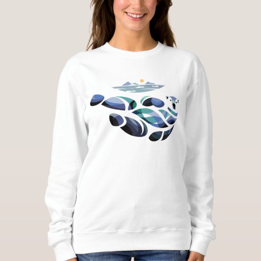 ポーラリラックスベア スウェットシャツ (正面)