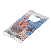 ポーランドでのクラクフの夜 クレジットカード栓抜き (裏面アングル)