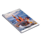 ポーランドでのクラクフの夜 ノートブック (右側)