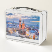 ポーランドでのクラクフの夜 メタルランチボックス (裏面)