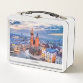 ポーランドでのクラクフの夜 メタルランチボックス (正面)