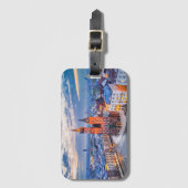 ポーランドでのクラクフの夜 ラゲッジタグ (正面縦)