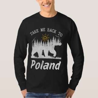 ポーランドに戻るヴィンテージポーランドバカンス Tシャツ