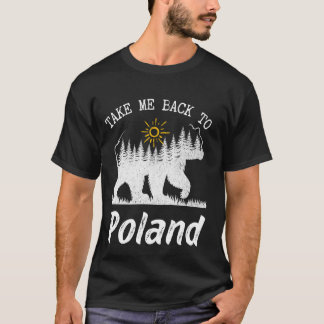 ポーランドに戻るヴィンテージポーランドバカンス Tシャツ