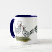 ポーランドのしぶきの鶏 マグカップ (正面左)