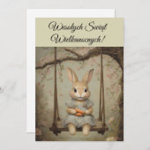 ポーランドのイースターの挨拶「ウェソルィ・スヴィャト」招待状 招待状 (正面/裏面)