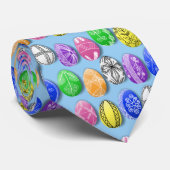 ポーランドのイースターエッグのタイ ネクタイ (ロール)