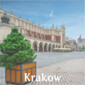 ポーランドのクラクフ旧市街にある広場 シール (正面)