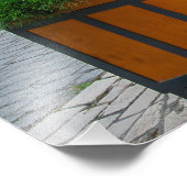 ポーランドのクラクフ旧市街にある広場 フォトプリント            (角)