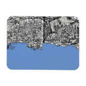 ポーランドのクラクフ最古の都市 マグネット (横)