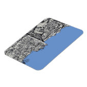 ポーランドのクラクフ最古の都市 マグネット (左側)