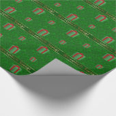 ポーランドのクリスマスのギフトのパッケージの包装紙 ラッピングペーパー (角)