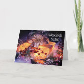 ポーランドのクリスマスエレガントの挨拶ギフトと弓 シーズンカード (正面)