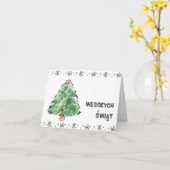 ポーランドのクリスマス カード (黄色い花)