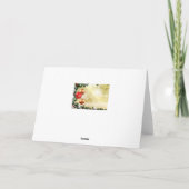 ポーランドのクリスマス、新年 – バウブル、雪片 シーズンカード (裏面)