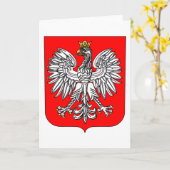 ポーランドのグリーティングカードのエンブレム カード (黄色い花)