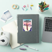ポーランドのジャイアント山脈の旅行ポスター シール (iPadカバー)