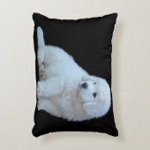 ポーランドのタトラの子犬の愛らしい枕 アクセントクッション (正面(垂直))