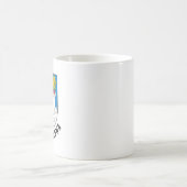 ポーランドのチェンストホヴァの紋章 コーヒーマグカップ (中央)