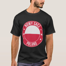 ポーランドのノヴィ・サチ市Tシャツ Tシャツ
