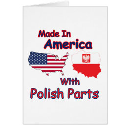ポーランドのパーツを持つアメリカ