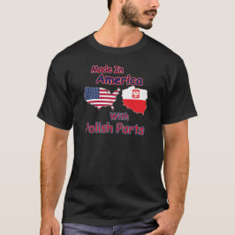 ポーランドのパーツを持つアメリカ Tシャツ