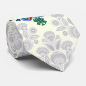 ポーランドのフォークの花2 ネクタイ (ロール)