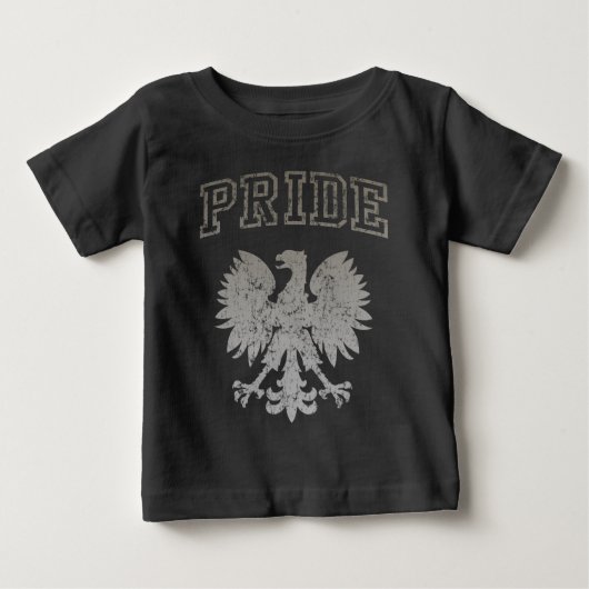 ポーランドのプライド ベビーTシャツ (正面)