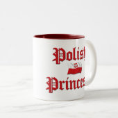 ポーランドのプリンセス ツートーンマグカップ (正面右)