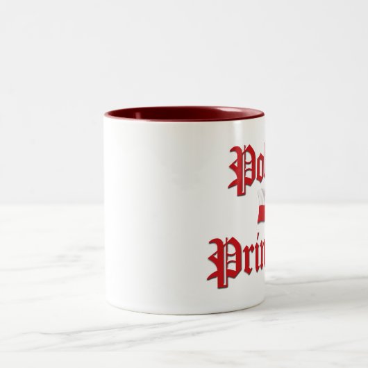 ポーランドのプリンセス ツートーンマグカップ (中央)